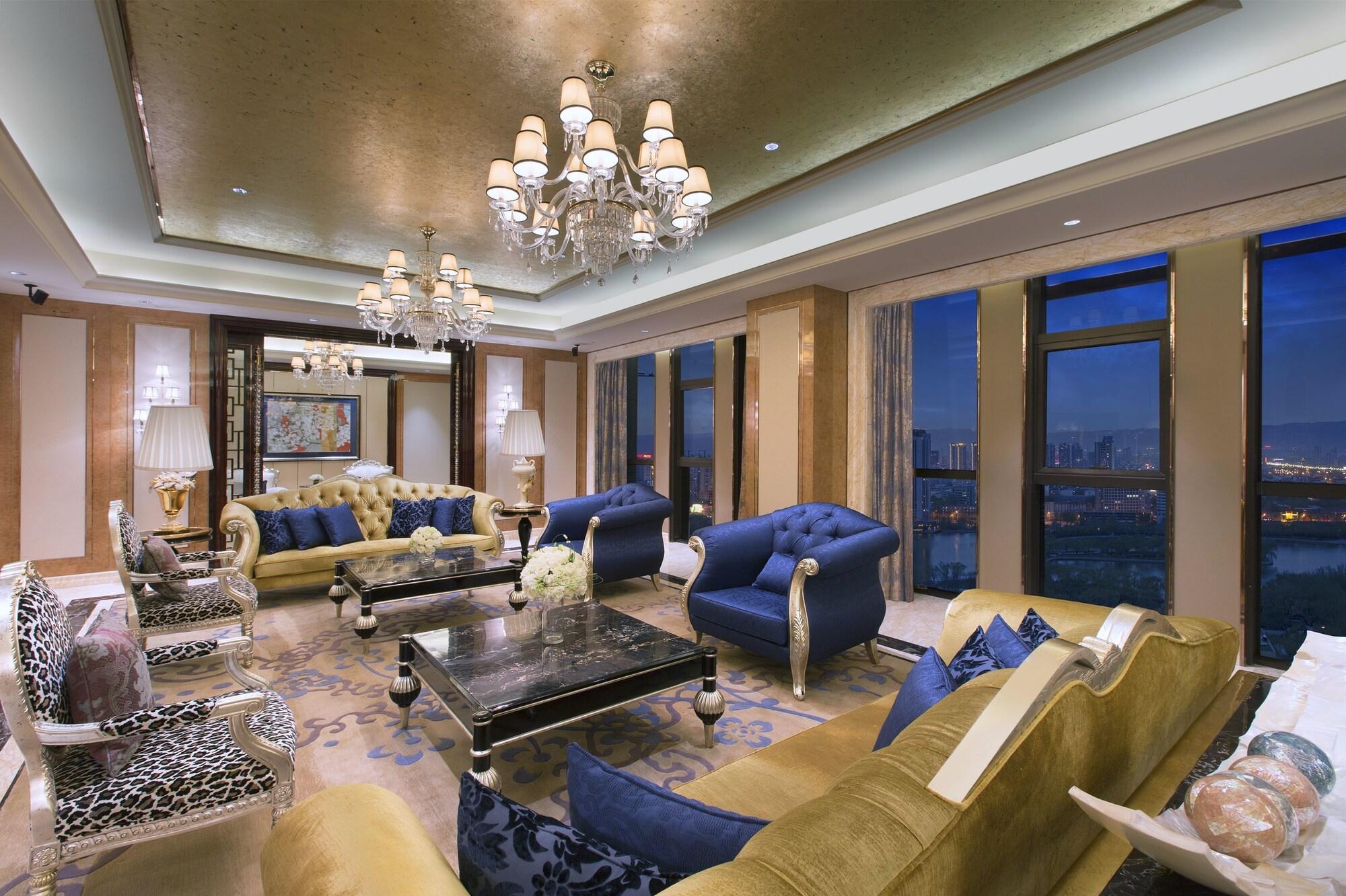 Hotel Wanda Vista Taiyuan Esterno foto